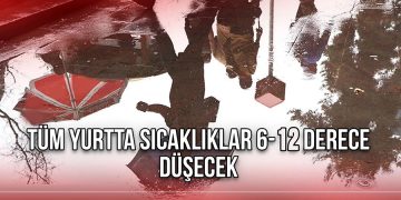 Muğla’da Sıcaklıklar 6-12 Derece Düşecek