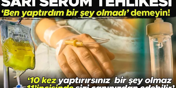 Tek Tehlike Sarı Serum Değil ! Evde Sağlık Hizmetine Dikkat