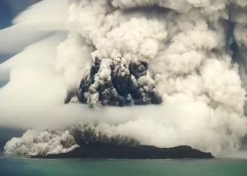 Santorini yanardağının patlama anları ortaya çıktı