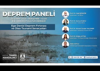 “Deprem Fırtınası ve Olası Tsunami Senaryoları” Konuşulacak