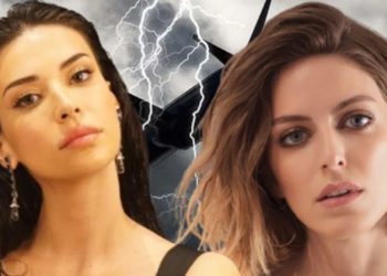 Uçağına yıldırım düşen ünlü oyuncular gözyaşlarını tutamadı