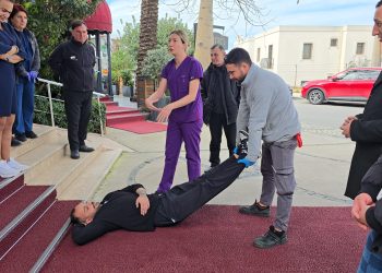 Bodrium Hotel’de afet ve acil durum tatbikatı