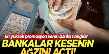 En yüksek promosyonu veren banka hangisi?
