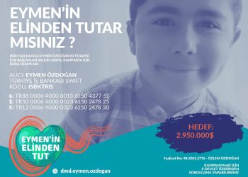 DMD hastası Eymen’e umut olmaya var mısınız?