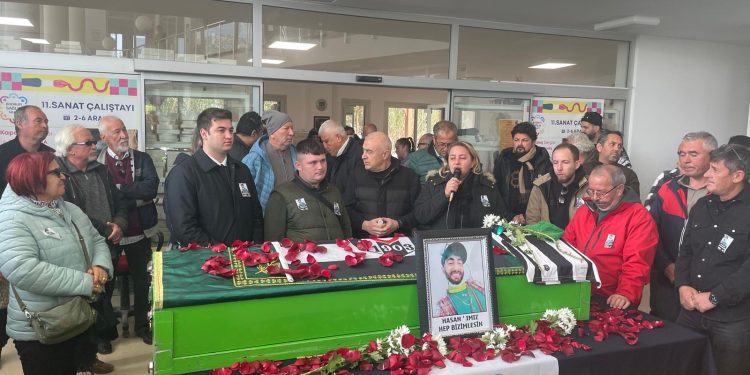 Hasan Tabak son yolculuğuna gözyaşları ile uğurlandı