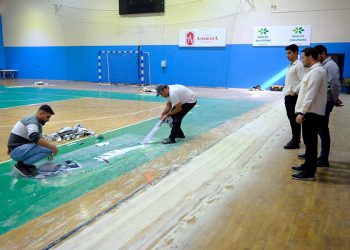 Binnaz Karakaya Spor Salonunda Çalışmalar Tamamlandı