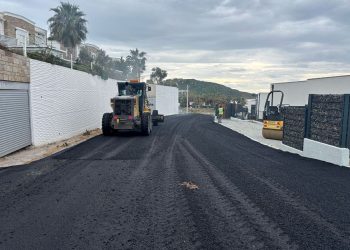 Bodrum’da Asfalt Çalışmaları Devam Ediyor