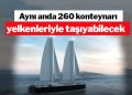 Koç dünyanın ilk yelkenli RoRo gemisini suya indirdi
