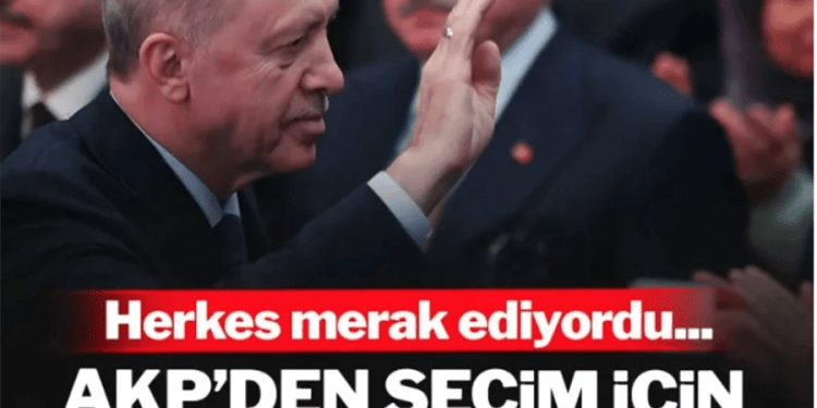 AKP’den erken seçim için net tarih geldi