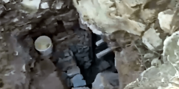 Define avcıları patlayıcılarla yakalandı