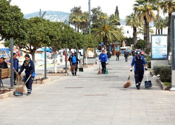 Muğla’nın Sokakları Temizlik Melekleri’ne Emanet