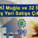 TOKİ Muğla ve 32 ilde 454 iş yerini satışa çıkarttı