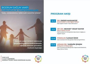 Bodrum Sağlık Vakfından farkındalık konferansı
