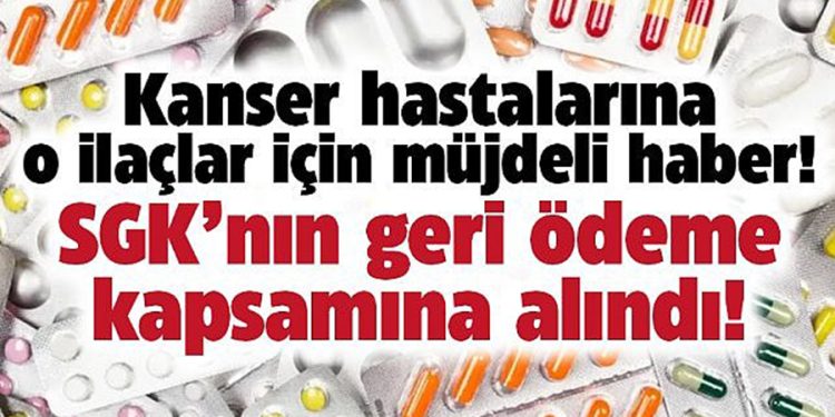 5’i Kanser Toplam 16 İlaç Geri Ödeme Listesine Alındı