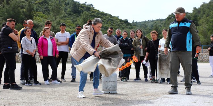 Belediye, Yangın Eğitimi Programlarını Sürdürüyor