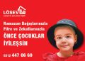 LÖSEMİ VE KANSERLE MÜCADELE EDEN ÇOCUKLARIMIZA 100 BİN TL YARDIM ÇEKİ