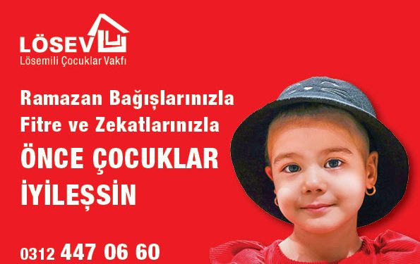 LÖSEMİ VE KANSERLE MÜCADELE EDEN ÇOCUKLARIMIZA 100 BİN TL YARDIM ÇEKİ