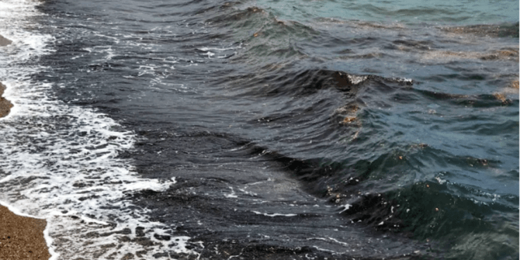 Ortakent’de deniz çöplüğe döndü böyle kirlilik görülmedi