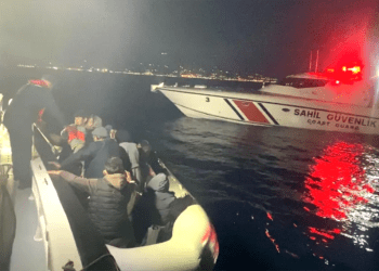 Bodrum açıklarında göçmen operasyonu