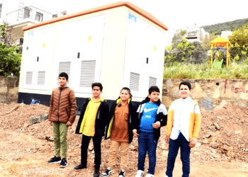 BU BAYRAMDA DUYUN SESLERİNİ… Çocuklar, çocuk parkına konulan ve tehlike yaratan trafonun kaldırılmasını istedi