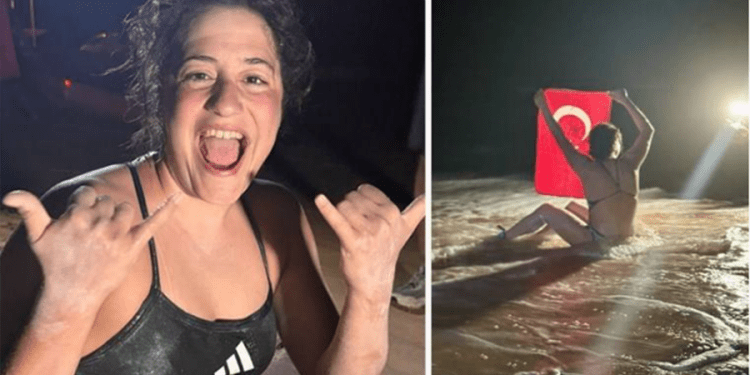 Aysu Türkoğlu Kaiwi Kanalı’nı başarıyla geçti