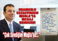 İmamoğlu Cezaevinden Muğla’ya Mesaj Gönderdi: “Çok Sevdiğim Muğla’ya…