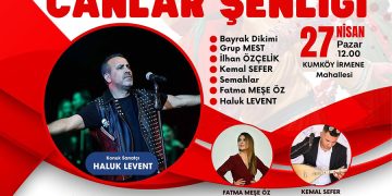 Haluk Levent Bodrum Kum-İrmene Canlar Şenliğinde Sahne Alacak