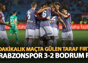 120 dakikalık maçta gülen taraf Trabzon oldu 3 – 2