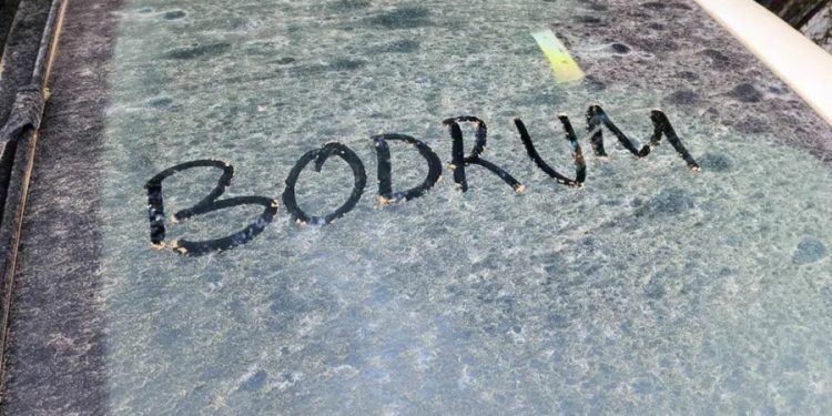 Bodrum’a çamur yağdı