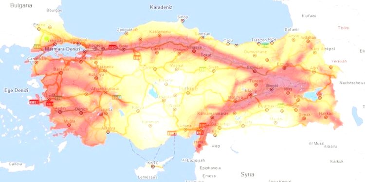 YENİ LİSTE AÇIKLANDI… MTA yenilenmiş diri fay haritalarını yayınladı