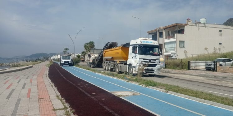 Büyükşehirden Bodrum Turgutreis Yoluna Modern Dokunuş