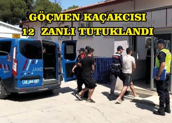 Göçmen kaçakçılığı operasyonunda 12 şüpheli tutuklandı
