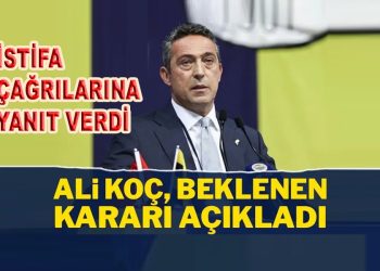 Fenerbahçe Başkanı Ali Koç beklenen kararı açıkladı