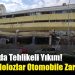 İşhanında Tehlikeli Yıkım: Düşen Molozlar Otomobile Zarar Verdi