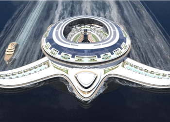 Dünyanın en büyük yatı kaplumbağa şeklinde tasarlandı 