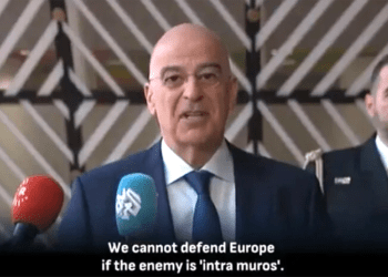 Yunan savunma bakanından garip sözler “Düşman Surların İçindeyse Avrupa’yı Savunamayız”