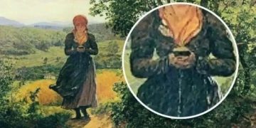 165 yıllık tabloda “akıllı telefon” detayı… Gören dönüp dönüp bakıyor; imkansız!