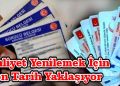 Ehliyet Yenilemede Son Tarih Yaklaşıyor