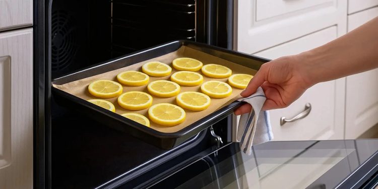 Fırında limon bakın ne işe yarıyormuş?