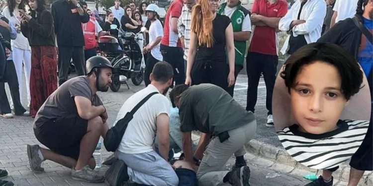 Motosikletin çarptığı çocuk yaşamını yitirdi