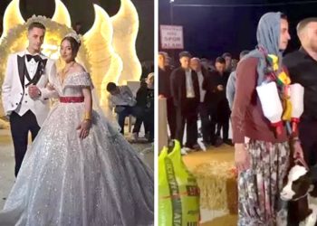 Damat çaresizce bekledi, düğünde takılanlar herkesi şoke etti