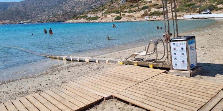 Turgutreis Günbatımı Plajı’na güneş enerjisiyle çalışan, raylı erişim sistemi kuruluyor