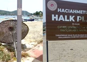 Bitez’deki Sahili Kim “Halk Plajı” İlan Etti?