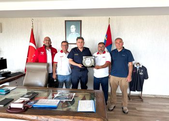Bodrum Motosiklet Kulübü’nden teşekkür plaketi