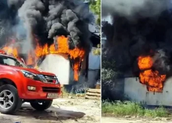 Torba’daki fırının konteynırında işçiler yangına uykuda yakalandı!