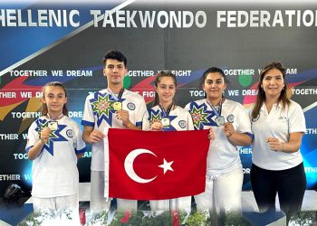 Büyükşehir Taekwondo Sporcuları Yunanistan’da Tarih Yazdı