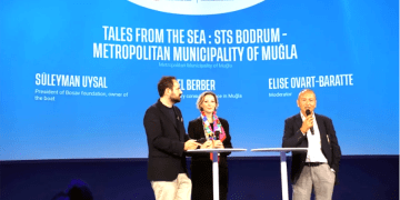 Cumhuriyet’in ilk okul gemisi STS Bodrum Fransa’da Türkiye’yi temsil etti