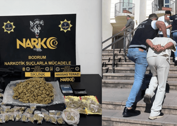 Bodrum’da uyuşturucu operasyonu 3 tutuklama