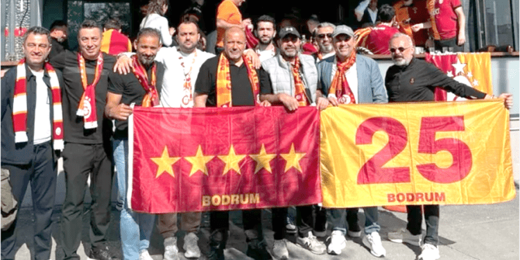 Bodrum 1905 Galatasaraylılar Derneği 25. Şampiyonluğu Kutlayacak