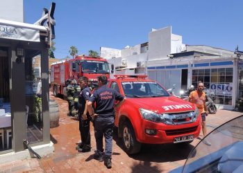 Restauranttaki baca yangını felakate yol açacaktı